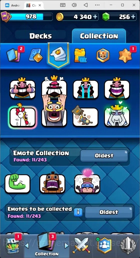 Clash Royale Accounts Mobile |Trophy 8592|9 EVO Cards|1 Hero Card|256 Ge image 16