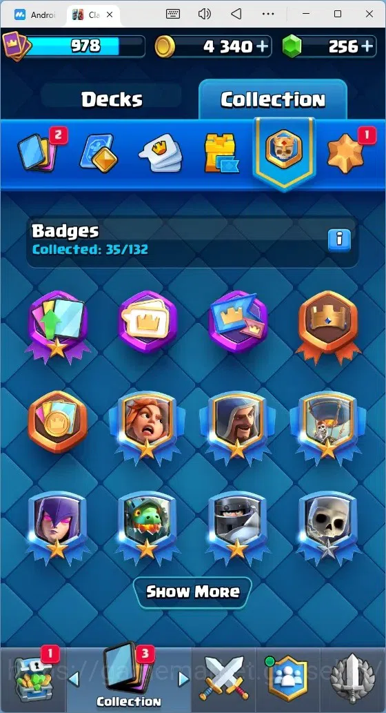 Clash Royale Accounts Mobile |Trophy 8592|9 EVO Cards|1 Hero Card|256 Ge image 18
