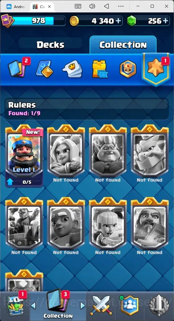 Clash Royale Accounts Mobile |Trophy 8592|9 EVO Cards|1 Hero Card|256 Ge image 19
