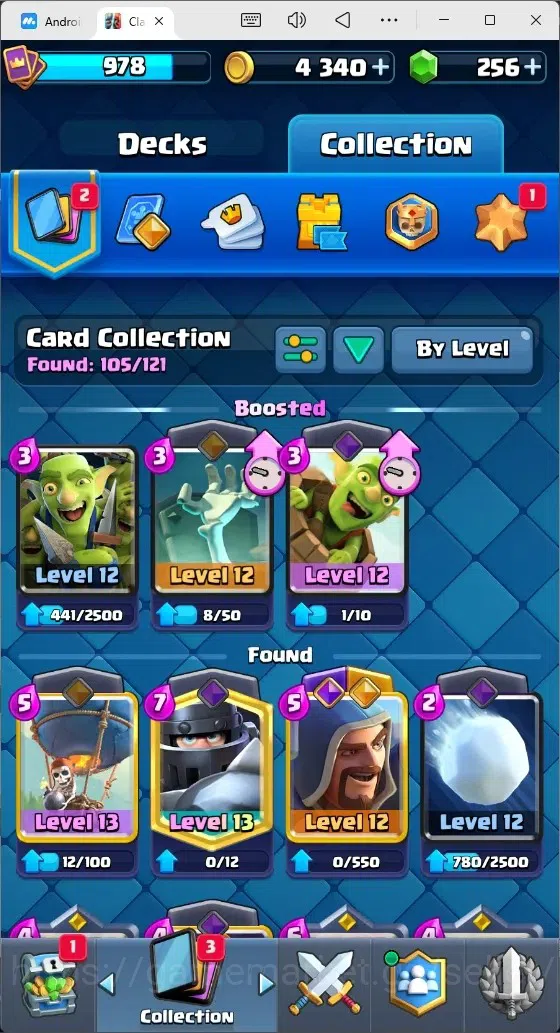 Clash Royale Accounts Mobile |Trophy 8592|9 EVO Cards|1 Hero Card|256 Ge image 3