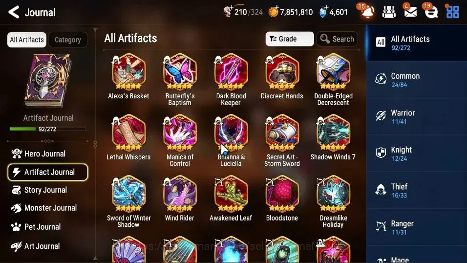 Epic Seven Accounts GLOBAL Verif|22ML(Rhiana&Luciel,Monar Sword Iseria image 13