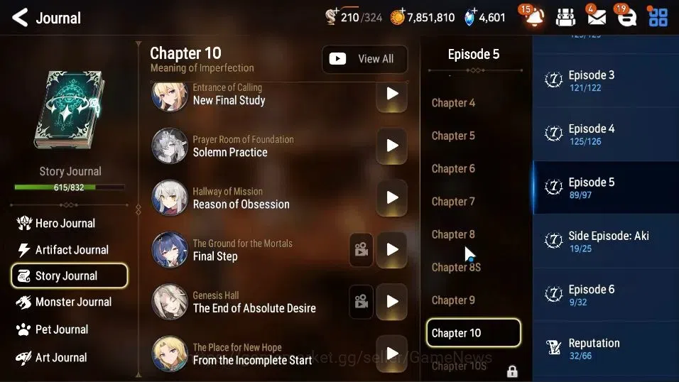 Epic Seven Accounts GLOBAL Verif|22ML(Rhiana&Luciel,Monar Sword Iseria image 15