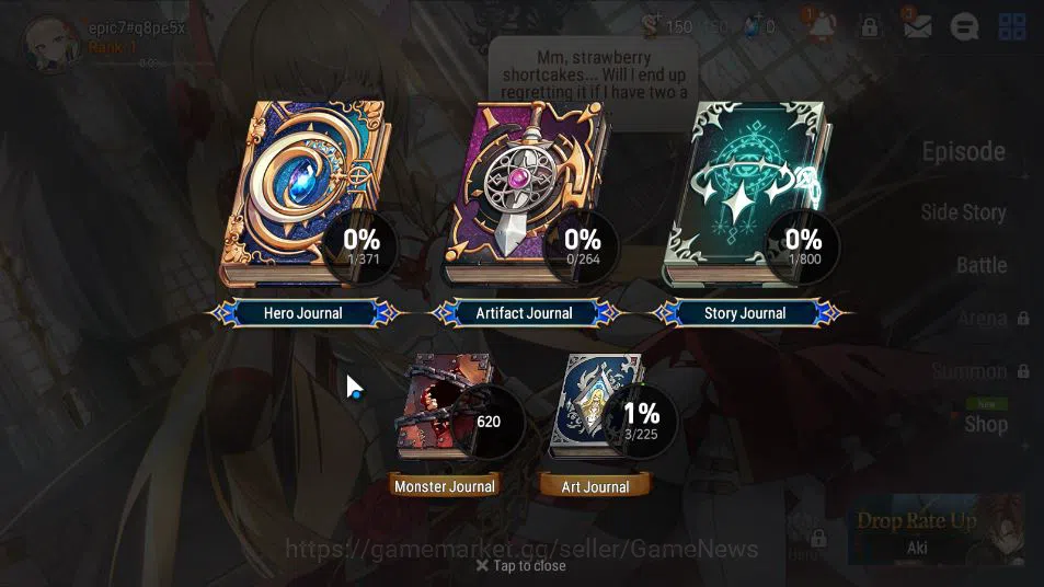 Epic Seven Accounts Global Unverif | Fresh Starter | Low Progress | 1  image 4