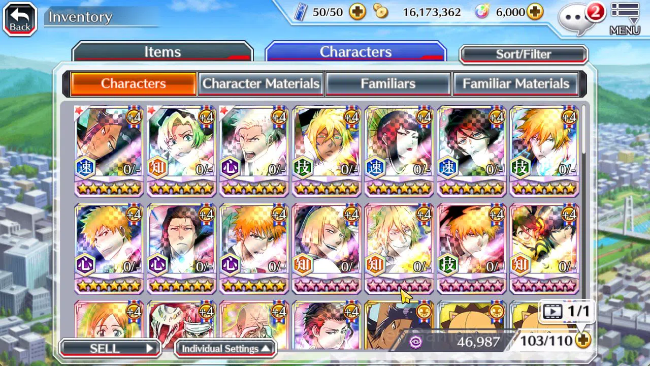 Bleach: Brave Souls Accounts Starter [GLOBAL]6K Orbs+Fresh All Story|Swisuit25 Y0ruichi,TYBW24 Candice,Kensei,TYBW23 10