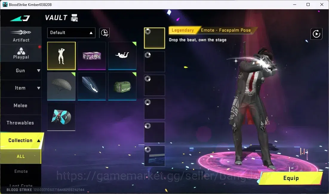 Blood Strike Accounts ASIA |1 Ultra Striker:Zero-Agent Zero|1 Epic Name image 4