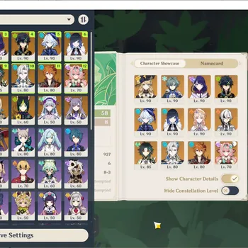 Genshin Impact Accounts Others ASIA|AR58|12Limits|6 *5 Wpn+sign Lohen+xiao