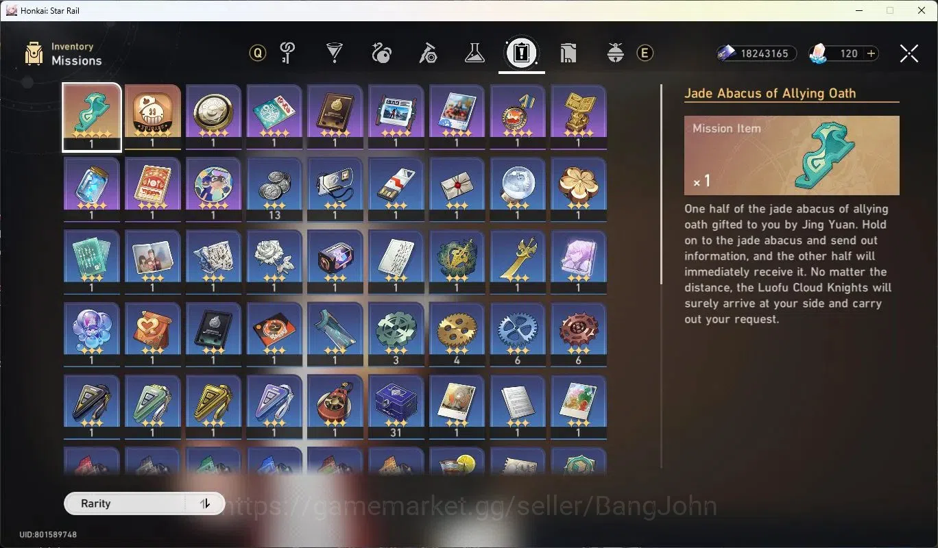 Honkai Star Rail Accounts ASIA | TL 70|19 Limit Char |[SilverWolfE1,Phainon, image 16