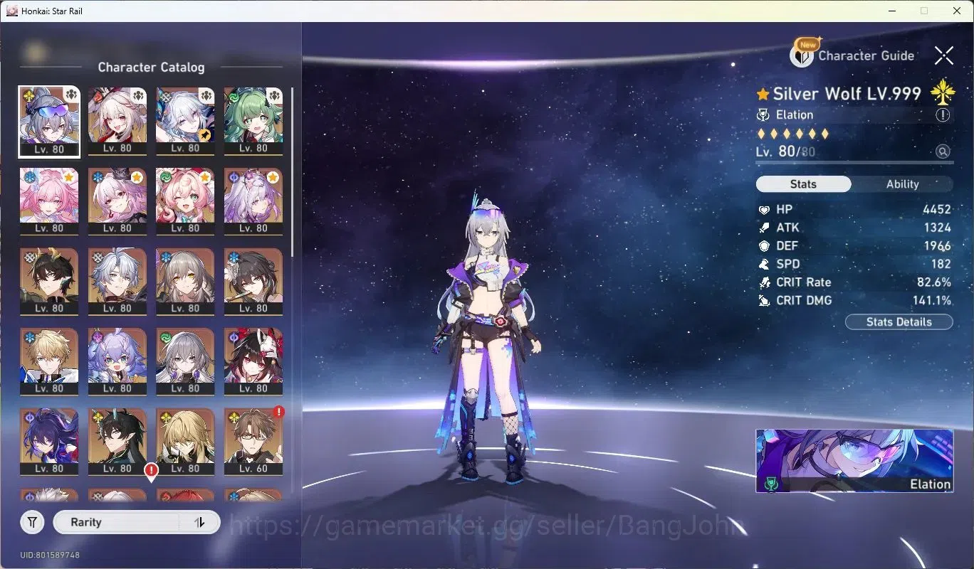 Honkai Star Rail Accounts ASIA | TL 70|19 Limit Char |[SilverWolfE1,Phainon, image 2
