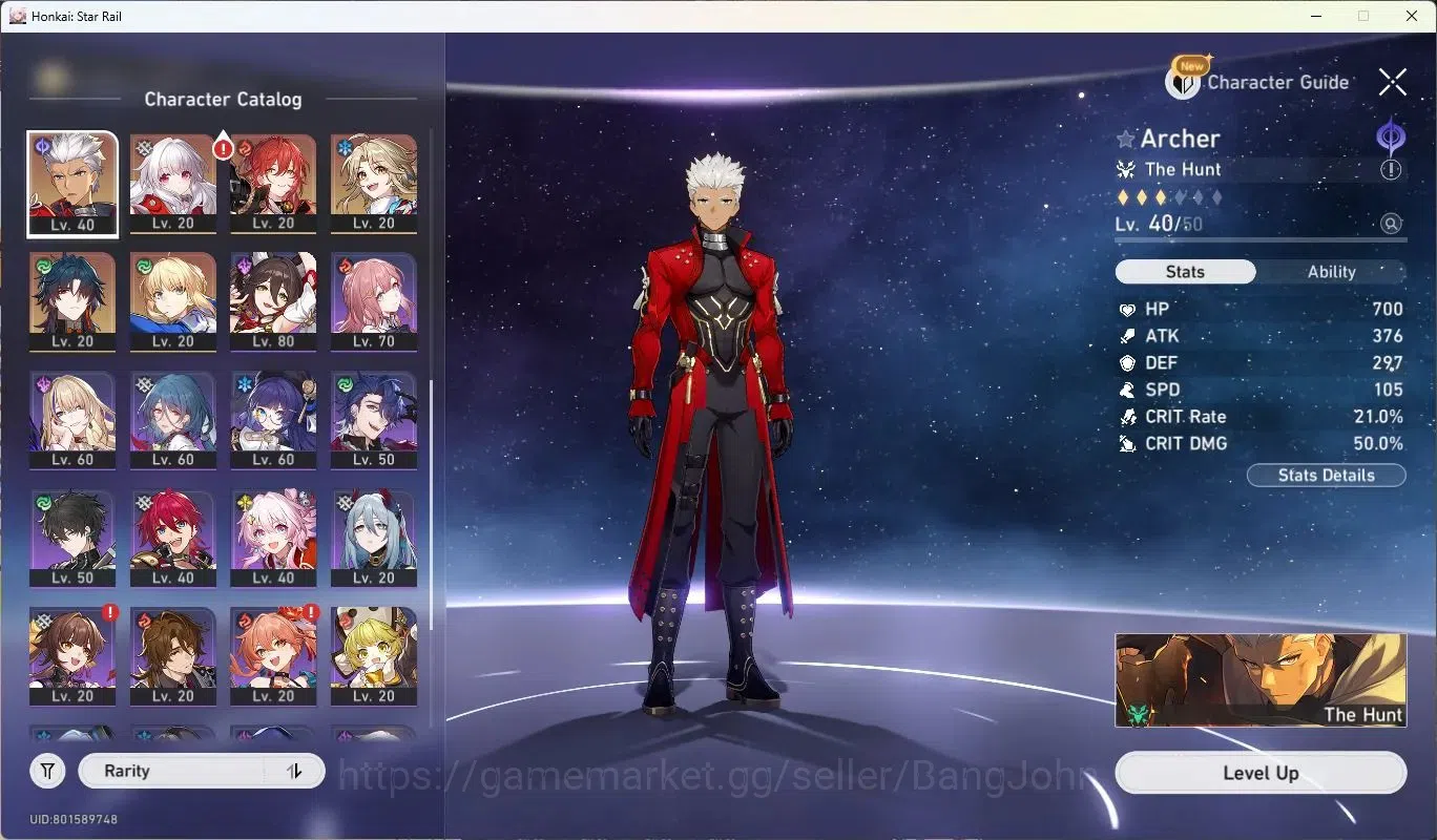 Honkai Star Rail Accounts ASIA | TL 70|19 Limit Char |[SilverWolfE1,Phainon, image 3