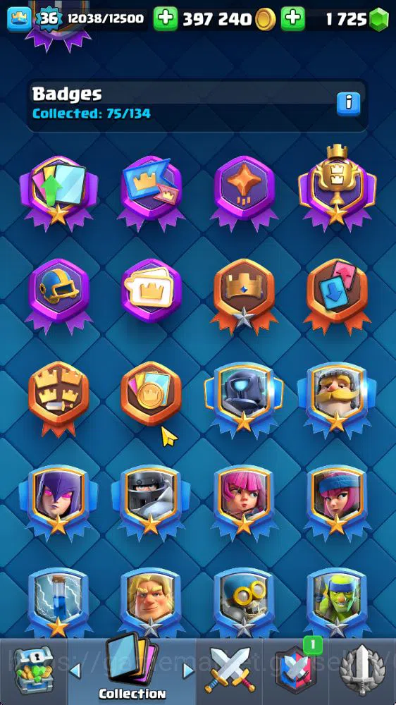 Clash Royale Accounts Lvl 36|Tr0phy 8222|KTL 12|Limit Skin|Card 121|1 He image 9