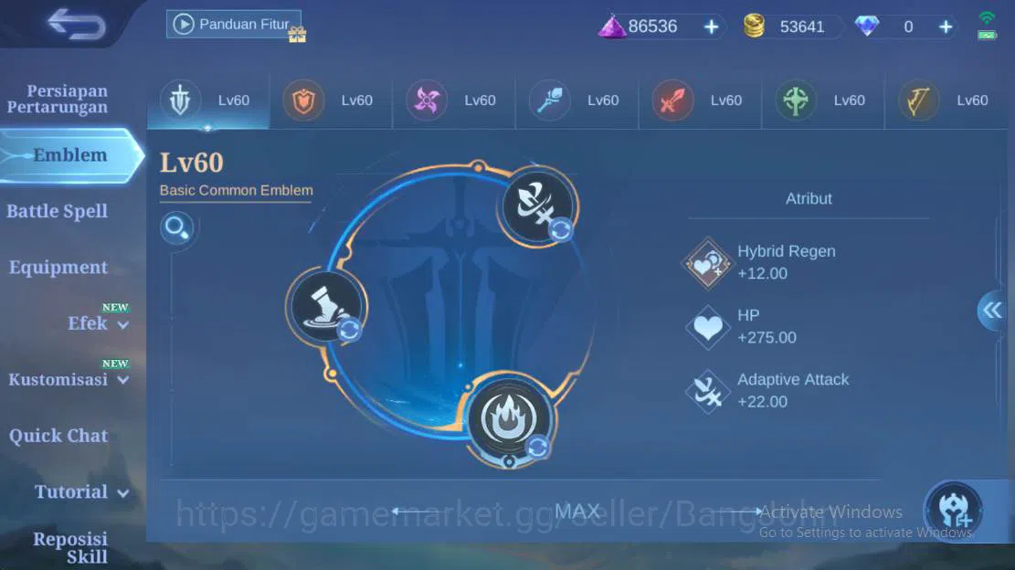 Mobile Legends: Bang Bang Accounts Hero 131, Skin  166 create granger,  christ eudora image 14