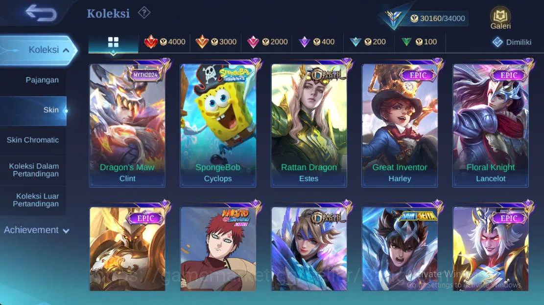 Mobile Legends: Bang Bang Accounts Hero 131, Skin  166 create granger,  christ eudora image 4
