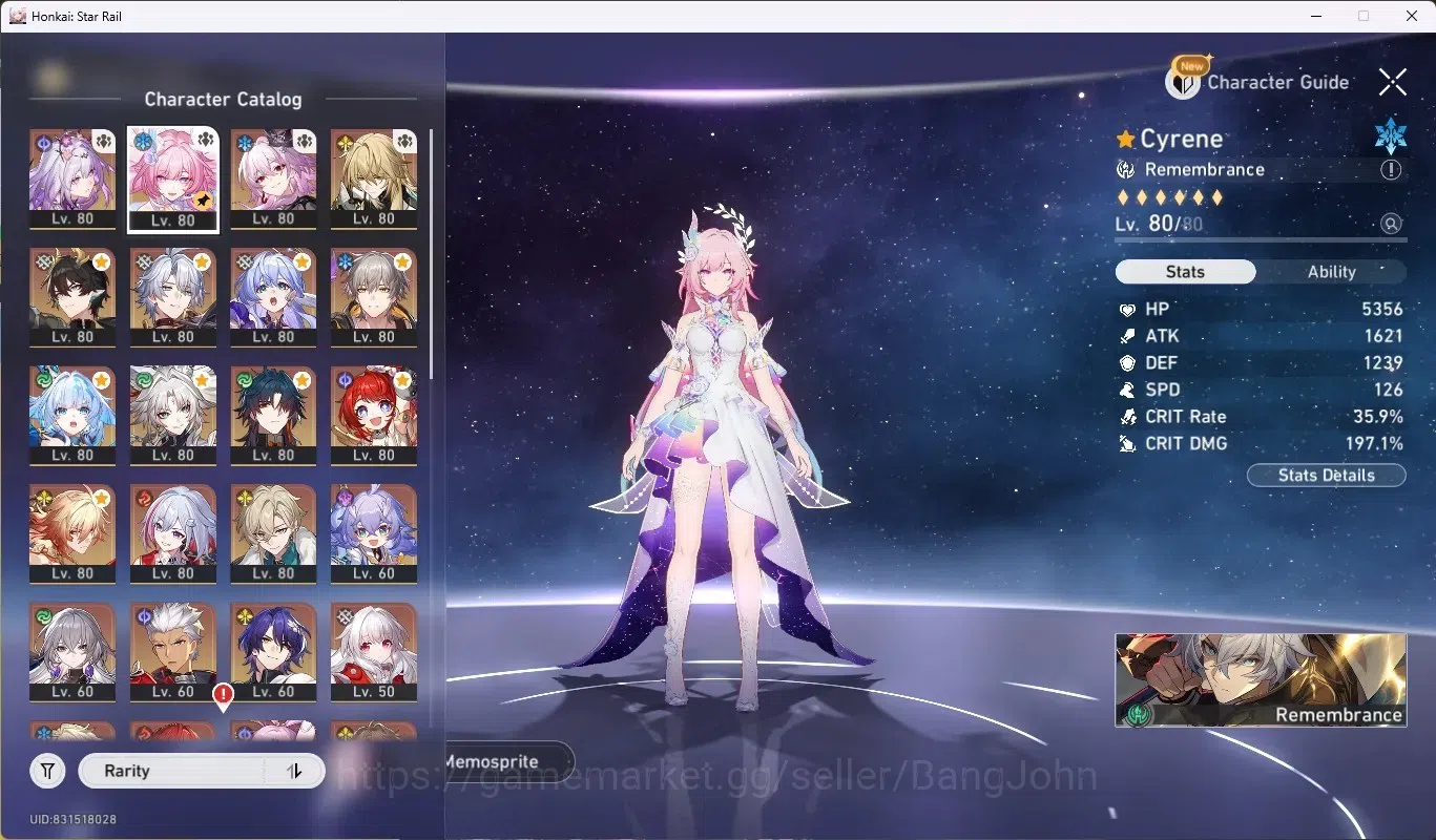 Honkai Star Rail Accounts ASIA| TL 70 |17 Limited [(Castorice,Evernight,Phai image 2