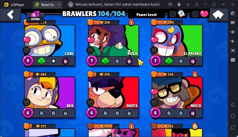 Brawl Stars Accounts Global | 104 Brawler|54 Max Hypercharge|5 Hyoercharge,12 Legend,138 Epic Skins|11981 Bling | ProtectOff 15