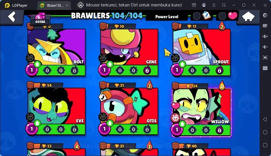 Brawl Stars Accounts Global | 104 Brawler|54 Max Hypercharge|5 Hyoercharge,12 Legend,138 Epic Skins|11981 Bling | ProtectOff 20