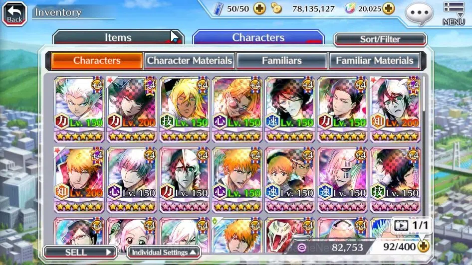 Bleach: Brave Souls Accounts [GLOBAL]20K Orbs+Fresh All Story|Lv200 (TYBW24 Soi image 11