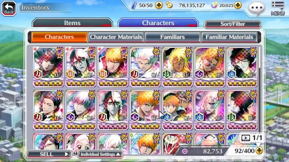 Bleach: Brave Souls Accounts [GLOBAL]20K Orbs+Fresh All Story|Lv200 (TYBW24 Soi image 12