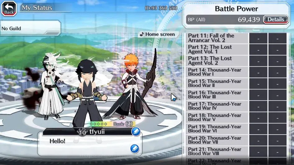 Bleach: Brave Souls Accounts [GLOBAL]20K Orbs+Fresh All Story|Lv200 (TYBW24 Soi image 5