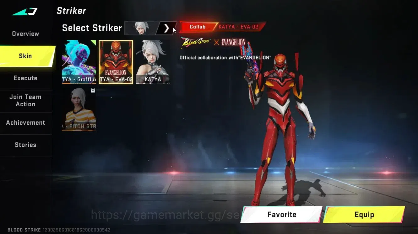 Blood Strike Accounts ASIA|Collab TOKREV[JACK,FN2000,M700]+EVA[KATYA]+7D image 13