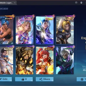 Mobile Legends: Bang Bang Accounts Collector Global|173S|Expert|KOF Karina,Collector Natalia,LBX Lunox,Star Lesley,DT