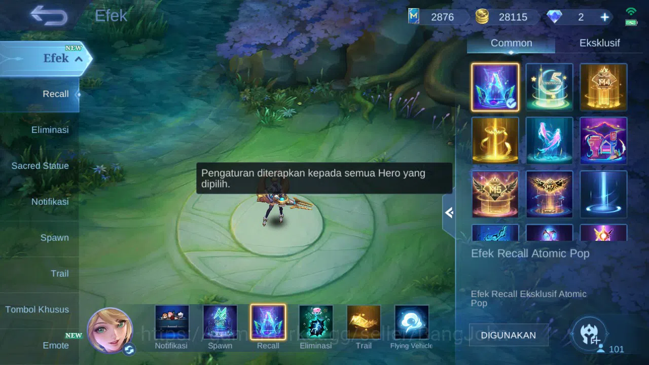 Mobile Legends: Bang Bang Accounts GLOBAL Hero 101 Skin 213 | Prime Beatrix | Luckybo image 13