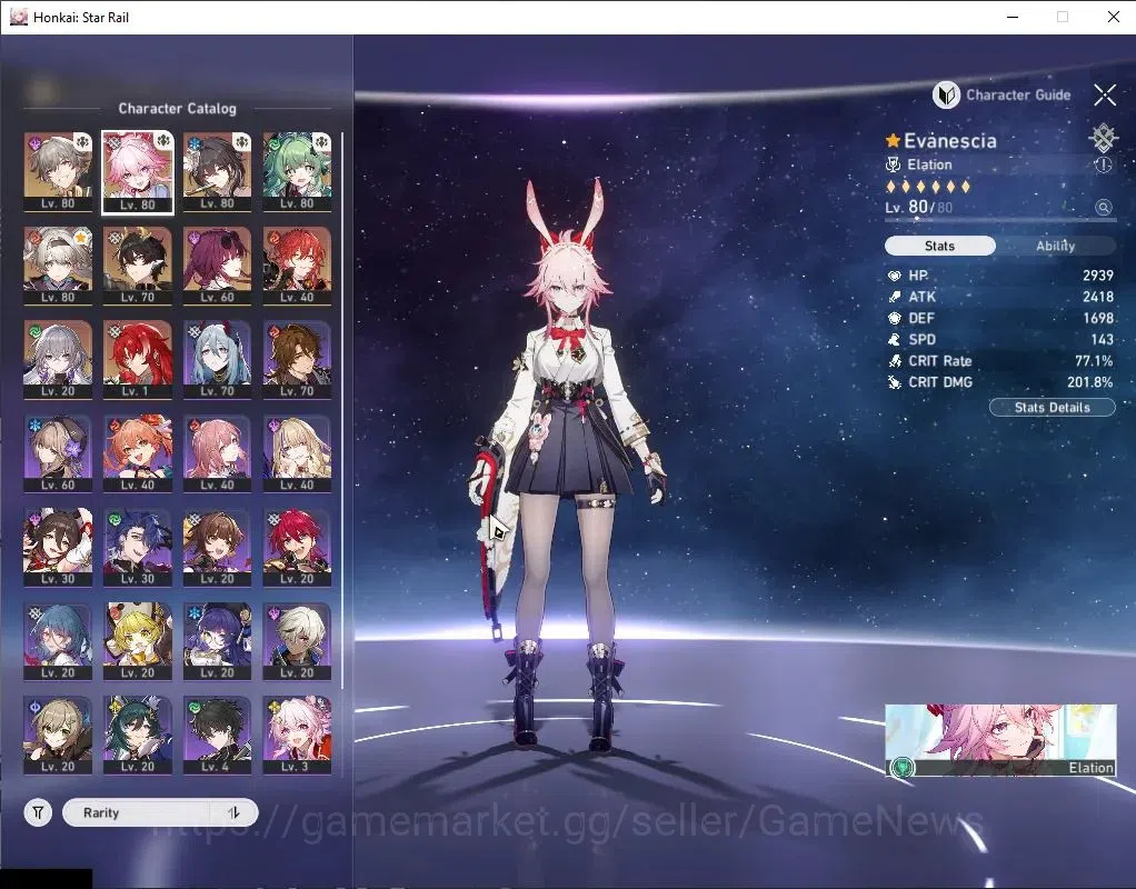 Honkai Star Rail Accounts Asia|TL 64|7 Limited|Evanescia E1+Sign,Firefly,Huo image 4
