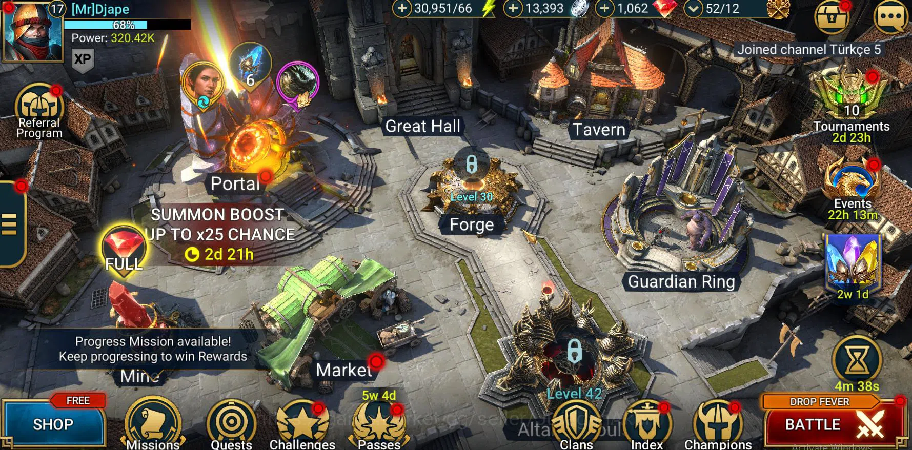 Raid: Shadow Legends Accounts Lv17 320K Power|2 Myth Alaz Sunbearer, Calamitus|2 image 5