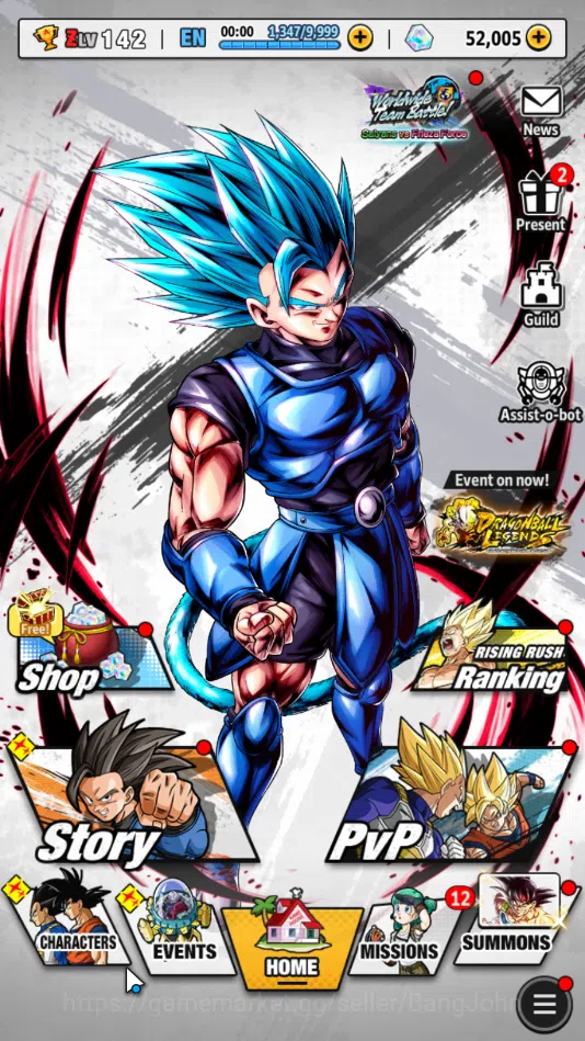 Dragon Ball Legends Accounts Lvl 142 | 6,4 M Total Power | 52k CC | 1 Ultra | U image 1