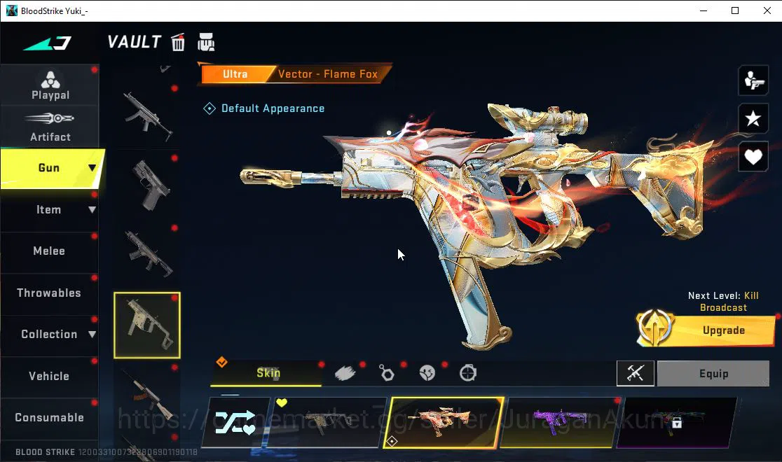 Blood Strike Accounts ASIA|Melee Katana|12 Ultra SCAR-MoltenLv4,INP-9Lv3 image 4