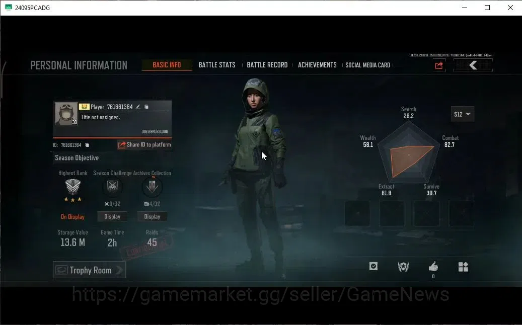Arena Breakout Accounts MOBILE|Lv30|SV 13M|CV 11M|GM AK-12,Forest MP5,Abom image 2