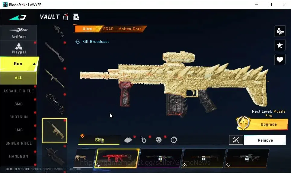 Blood Strike Accounts ASIA|Collab 7DS[M700,AK47,Kar98k,QBZ95]+AOT FAL|7  image 14