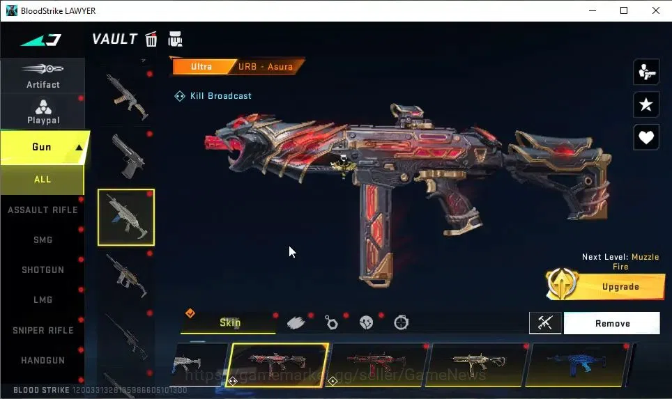 Blood Strike Accounts ASIA|Collab 7DS[M700,AK47,Kar98k,QBZ95]+AOT FAL|7  image 16
