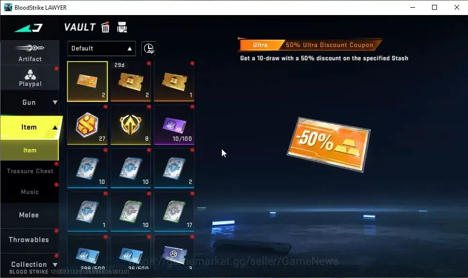 Blood Strike Accounts ASIA|Collab 7DS[M700,AK47,Kar98k,QBZ95]+AOT FAL|7  image 18