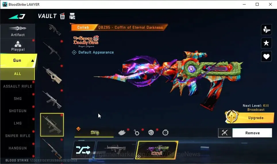 Blood Strike Accounts ASIA|Collab 7DS[M700,AK47,Kar98k,QBZ95]+AOT FAL|7  image 9