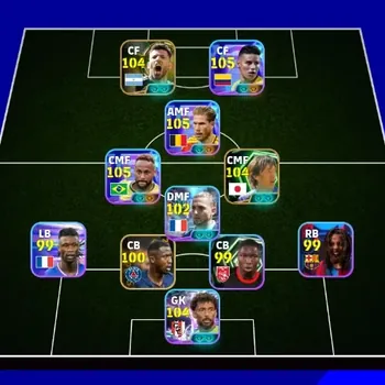 eFootball Accounts High-End Android|PW 3181|Showtime Neymar, Kevin, James, Vozinha,Epic Rooney,Shunsuke,New Epic PE
