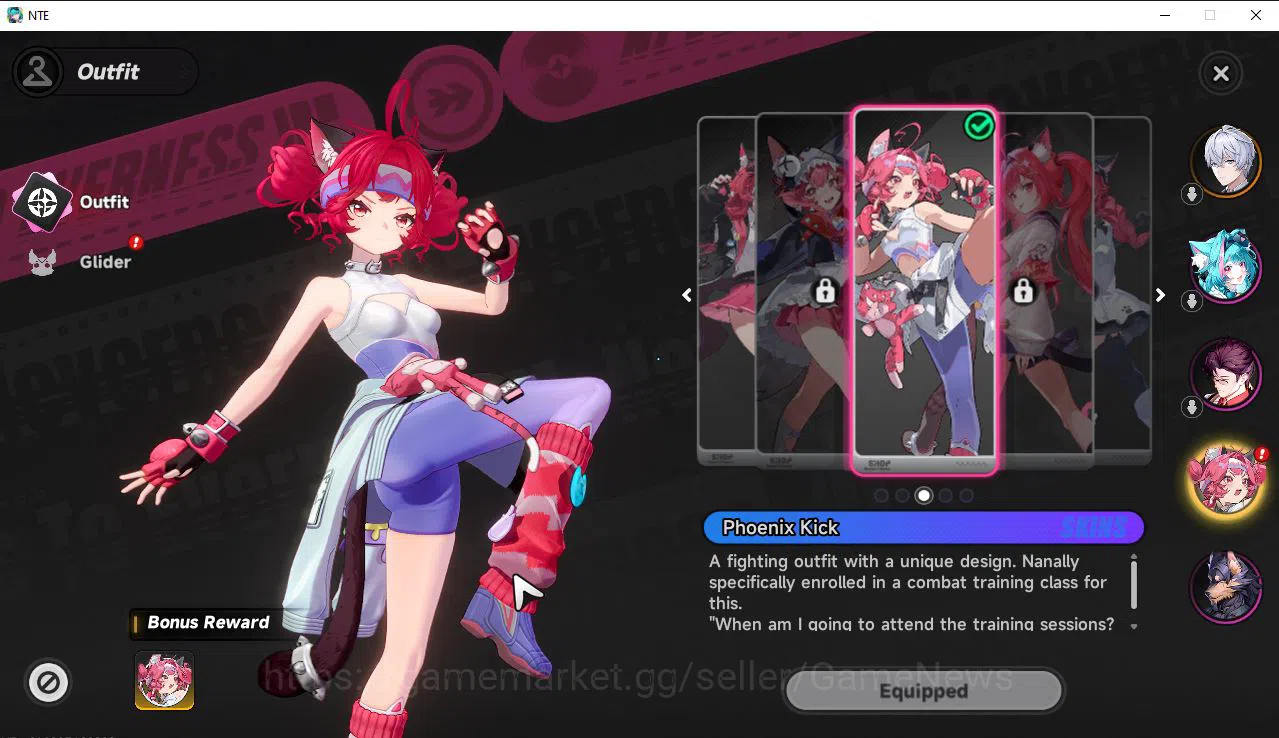 Neverness to Everness Accounts GLOBAL NA |HL 3| 1 SSR Limited Nanally+Skin | 6 SR image 13