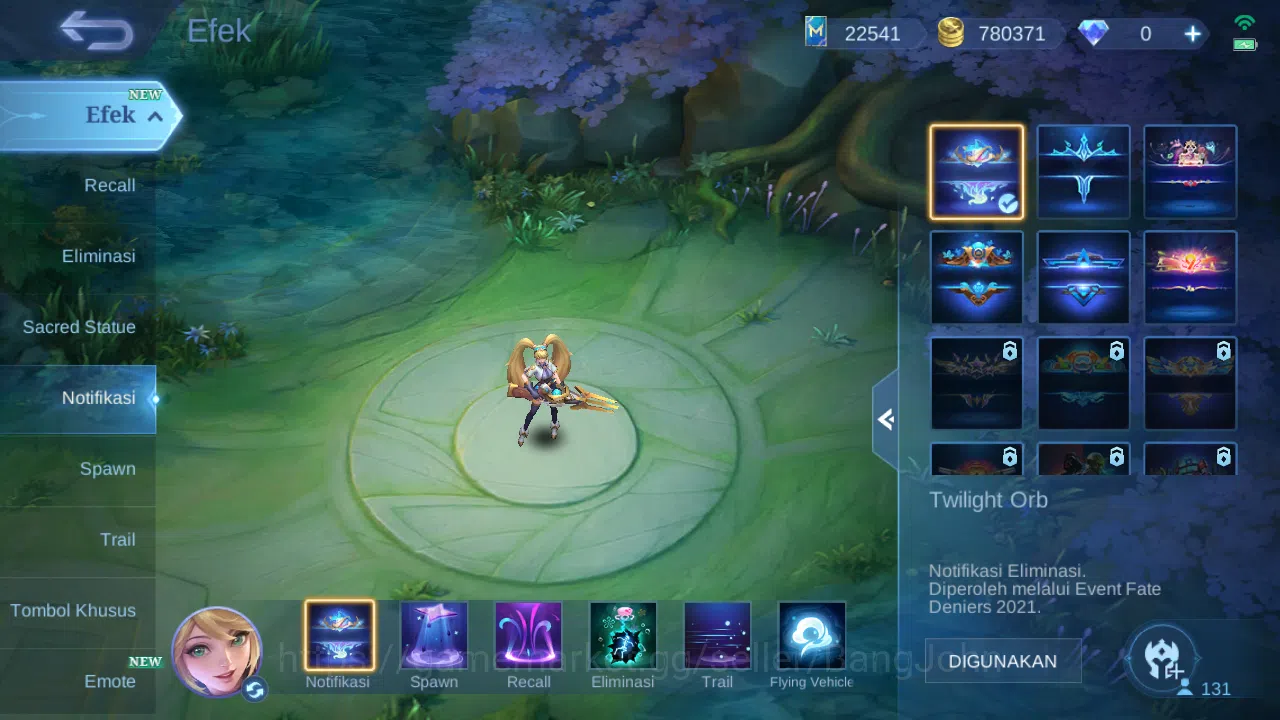 Mobile Legends: Bang Bang Accounts Hero 131 | skin 193 | kof karina | spongebob cyclo image 8