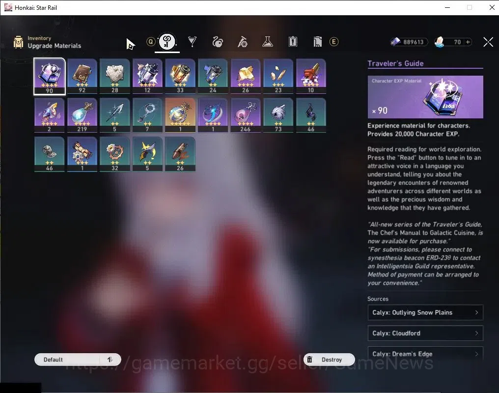 Honkai Star Rail Accounts Asia|TL 21|1 Golden Companion|2 Limited| Silver Wo image 7