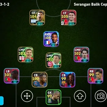 eFootball Accounts Legends & Iconic Players Mobile|PW 3154|Michael Olise ShowT,Mark Van Bommel Epic,Sergio Aguero