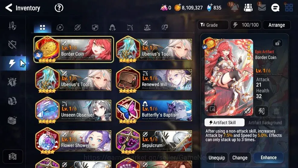 Epic Seven Accounts GLOBAL Unverif|NewEra|4 ML(Rhianna&Luciella,LC Bel image 10