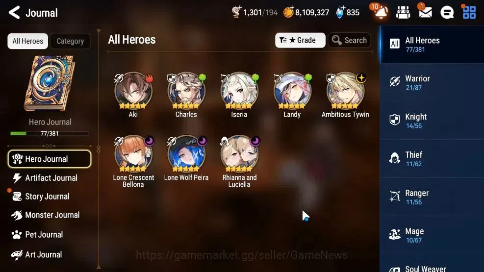 Epic Seven Accounts GLOBAL Unverif|NewEra|4 ML(Rhianna&Luciella,LC Bel image 6