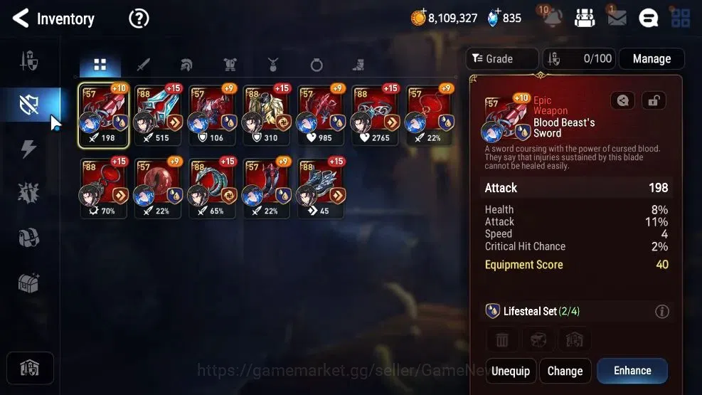 Epic Seven Accounts GLOBAL Unverif|NewEra|4 ML(Rhianna&Luciella,LC Bel image 9