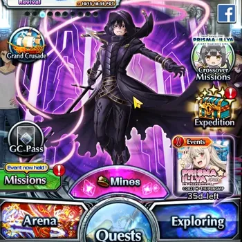 Grand Summoners Accounts End-Game Global|Rank 105|4 SP.Art|30 Ascend 42 TW|(UP Roy,S