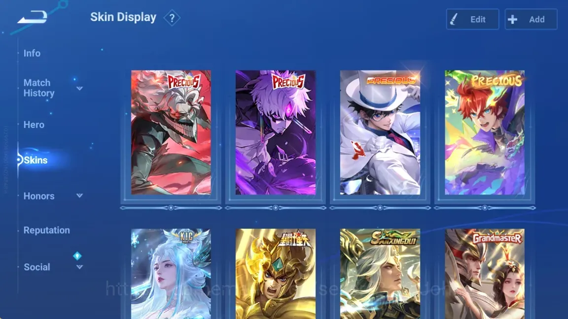 Honor of Kings Accounts Rare Skin Global|113H 235S|Precious DanDaDan:Lam,Mozi|Precious Conan Marco Polo|Precious Sun Ce|KIC 1