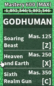 Roblox Accounts Blox Fruit |Lv Max + Dough,GodHuman|21M Beli 38K Frag|2 Myth Weap 4 Legend Fruit |Human V1|Unverif(RBL932) 12