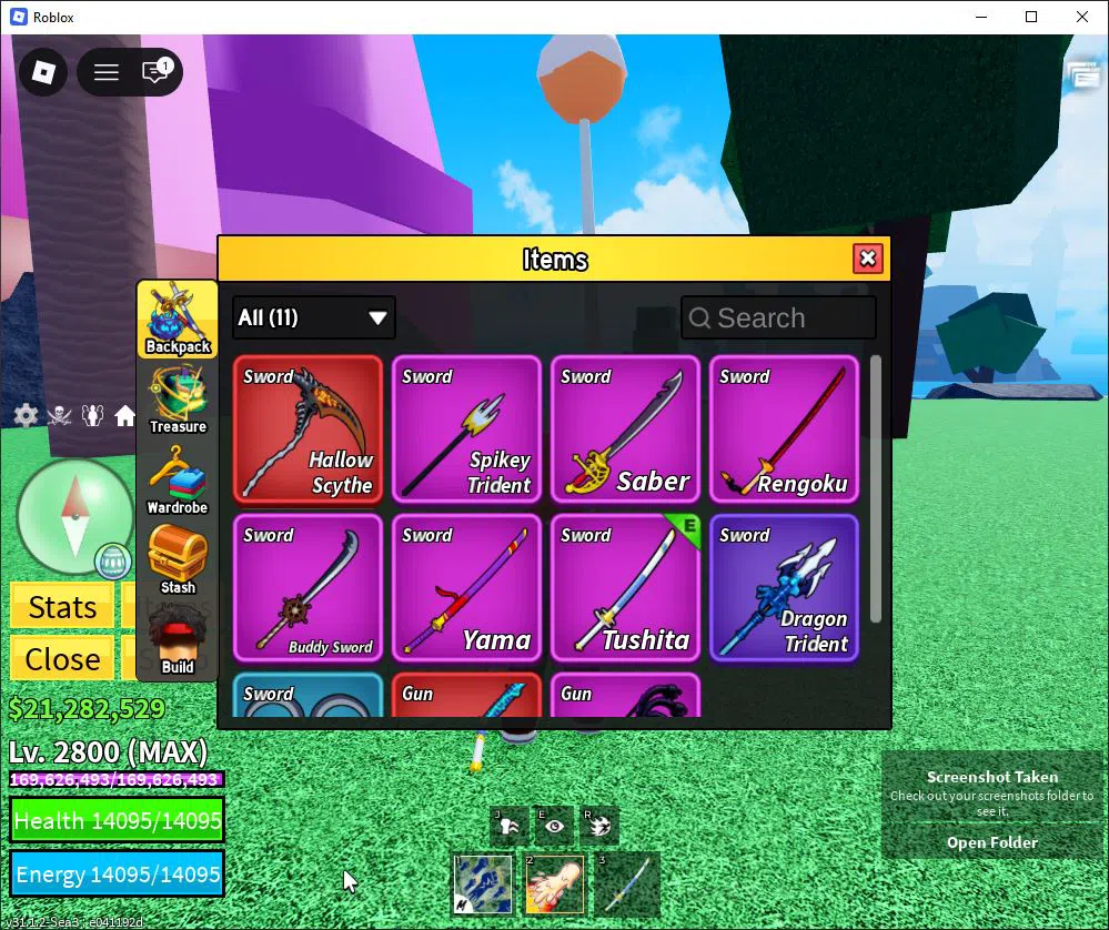 Roblox Accounts Blox Fruit |Lv Max + Dough,GodHuman|21M Beli 38K Frag|2 Myth Weap 4 Legend Fruit |Human V1|Unverif(RBL932) 2