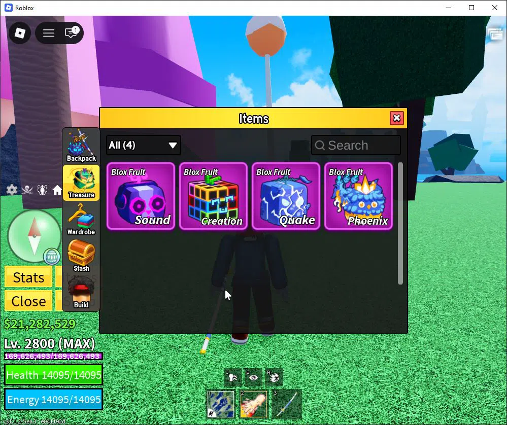Roblox Accounts Blox Fruit |Lv Max + Dough,GodHuman|21M Beli 38K Frag|2 Myth Weap 4 Legend Fruit |Human V1|Unverif(RBL932) 4