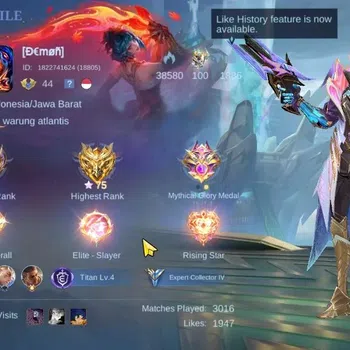 Mobile Legends: Bang Bang Accounts Others Hero 78|Skin 134|Highest Glory 75|Zodiac Hilda|Lightborn Alucard|9