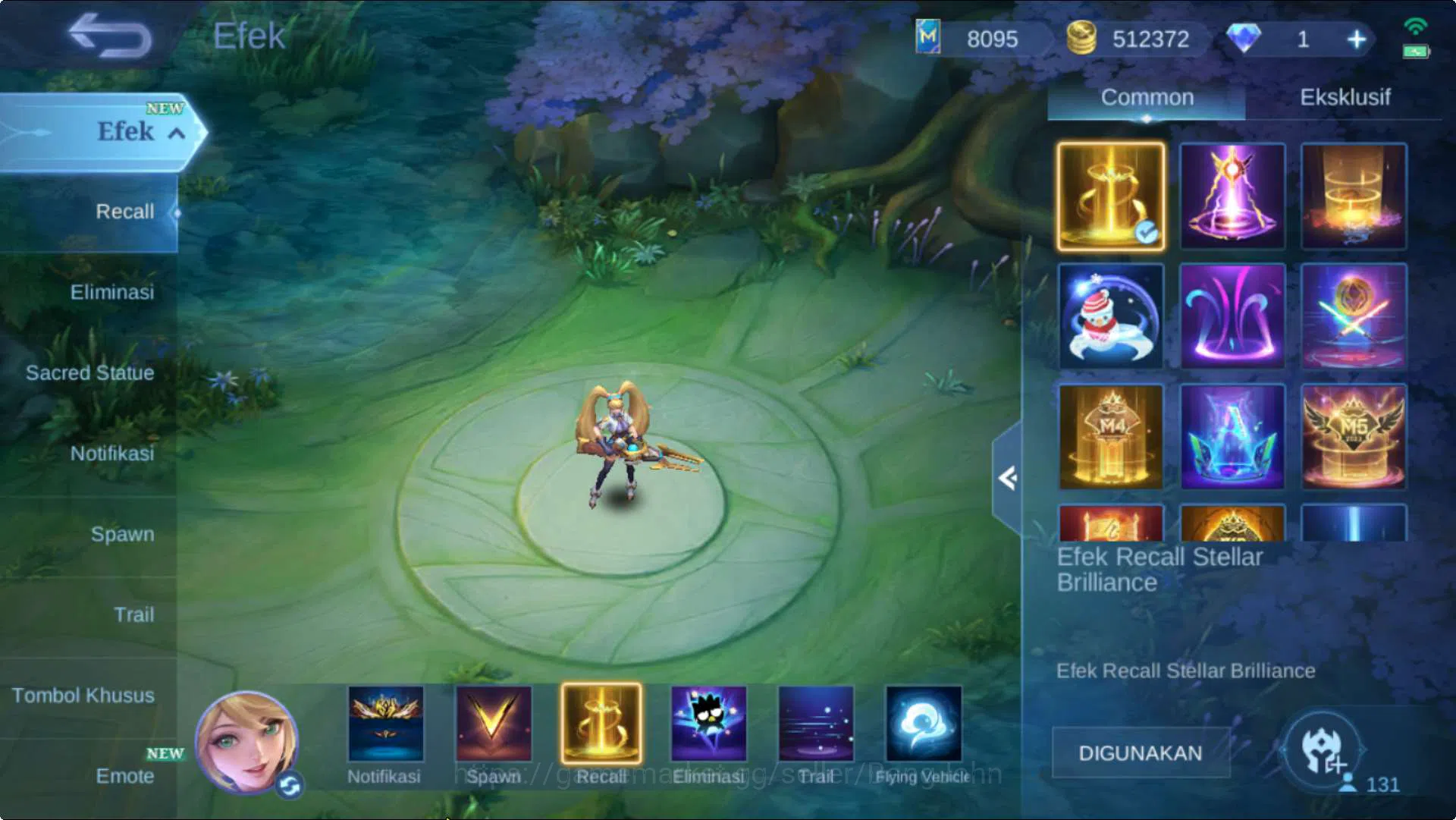 Mobile Legends: Bang Bang Accounts Hero 131 Skin 281 | CC Parsha+Natalia, KOF Karina, image 7