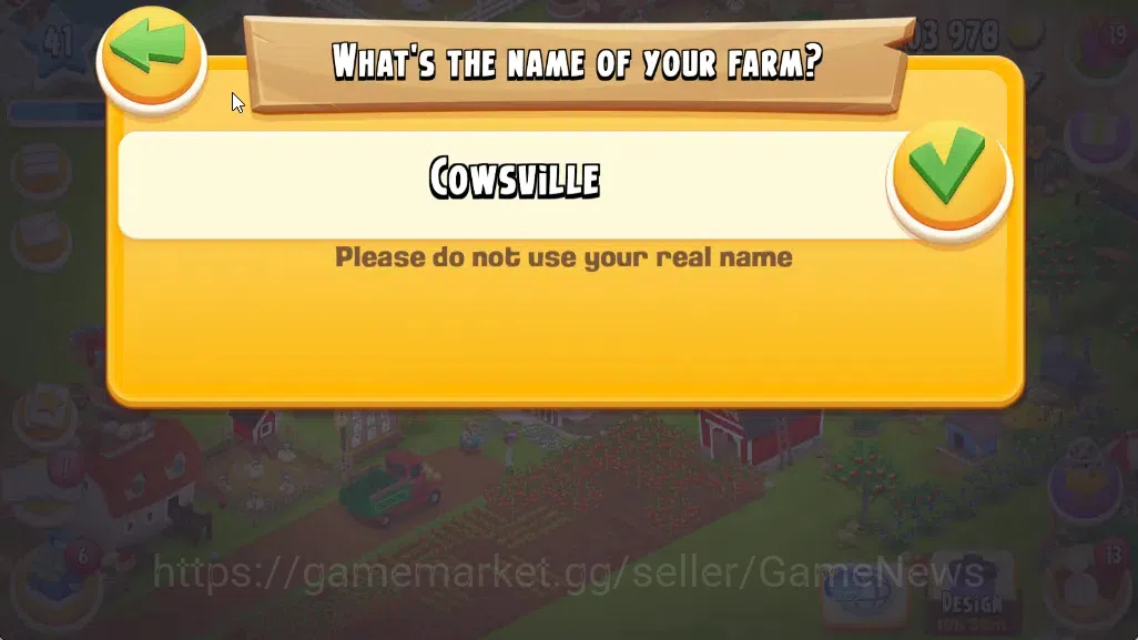 Hay Day Accounts Level 41 | Barn Storage 1100 + Silo Storage 625 |  image 15
